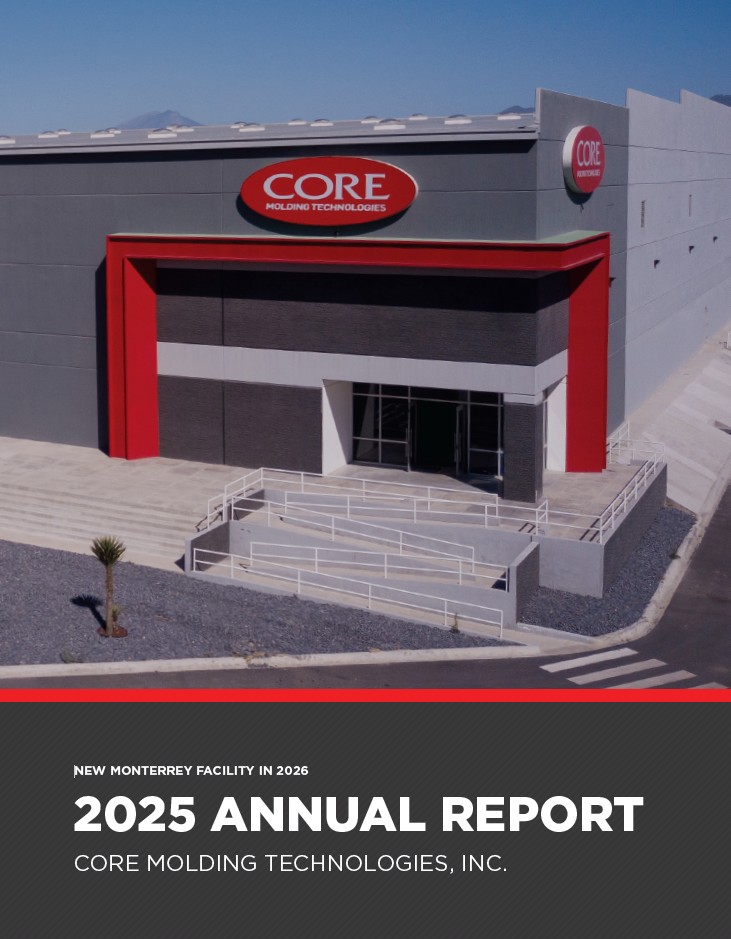 Core Molding Technologies 2024 Annual Report